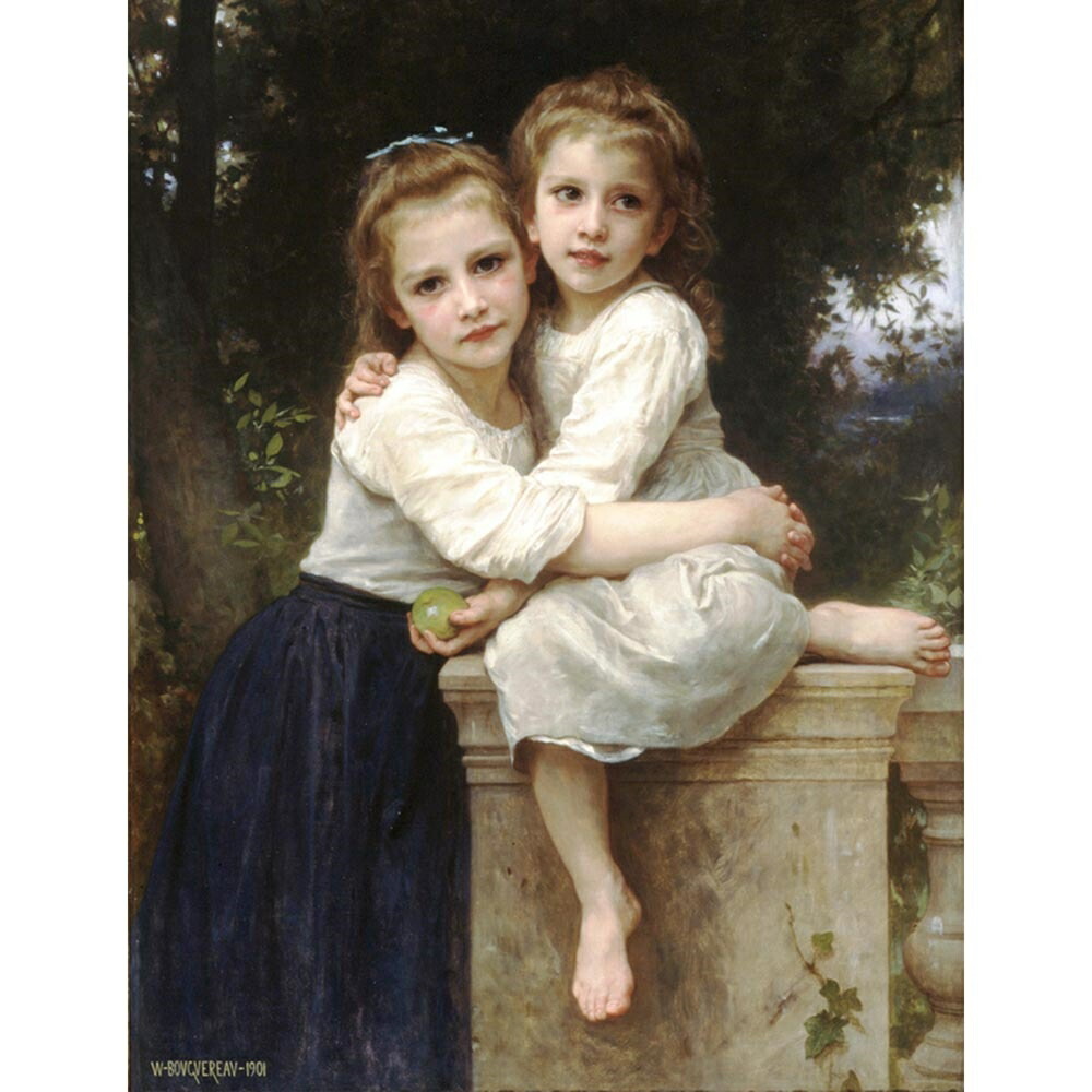 楽天市場】2人の姉妹 【10号】 ウィリアム・アドルフ・ブグロー