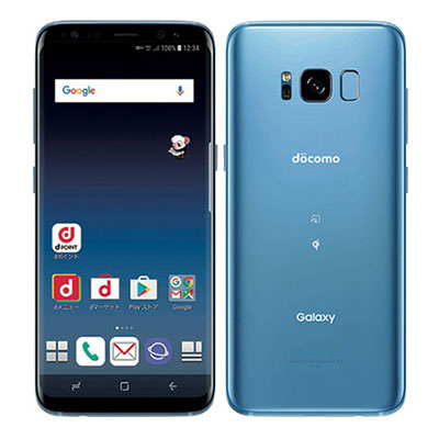 【SIM鍵を掛ける取り消す済】docomo Galaxy S8 SC-02J Coral Blue SAMSUNG 当社３ヶ月間引き受ける 中古 持ちはこぶ兄ちゃん