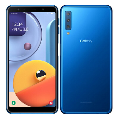 Samsung Galaxy A7 SM-A750C Blue 【版 SIM無償性】 SAMSUNG 当社３ヶ月間引き受ける 中古 持ちはこび兄ちゃん