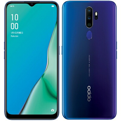 OPPO A5 2020 CPH1943 Blue【国内版 SIM無償性】 OPPO 当社３ヶ月間引き請ける 中古 持ちはこび御坊さん