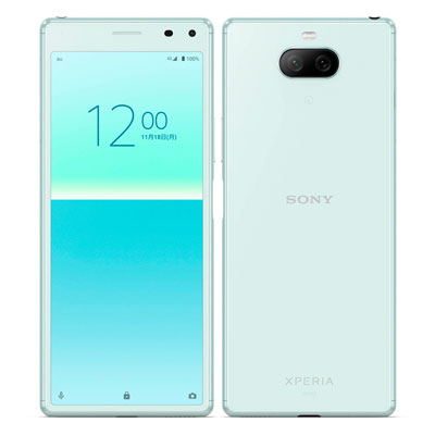 【SIM鍵を掛ける取り消す済】au Xperia8 SOV42 Blue SONY 当社３ヶ月間引き請ける 中古 持ちはこび御坊さん