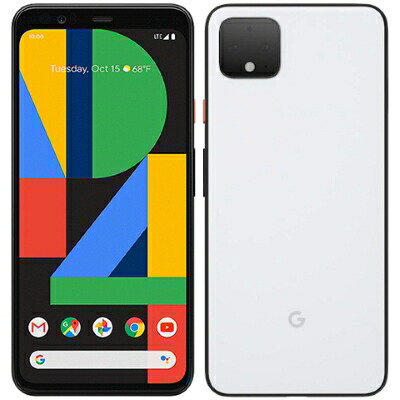 Google Pixel4 XL G020Q 128GB Clearly White【国内版SIM無償性】 Google 当社３ヶ月間引きうける 中古 持ちはこぶ御坊さん