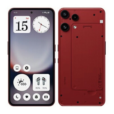 Nothing Phone(3a) Lite 赤いこと【版SIM無償性】 Nothing Technology 当社３ヶ月間引き請ける 中古 持ちはこび御坊さん