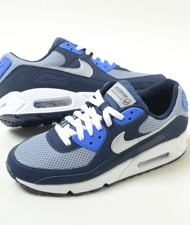 楽天市場】NIKE AIR MAX 90 SE signal blue/wht-game royal