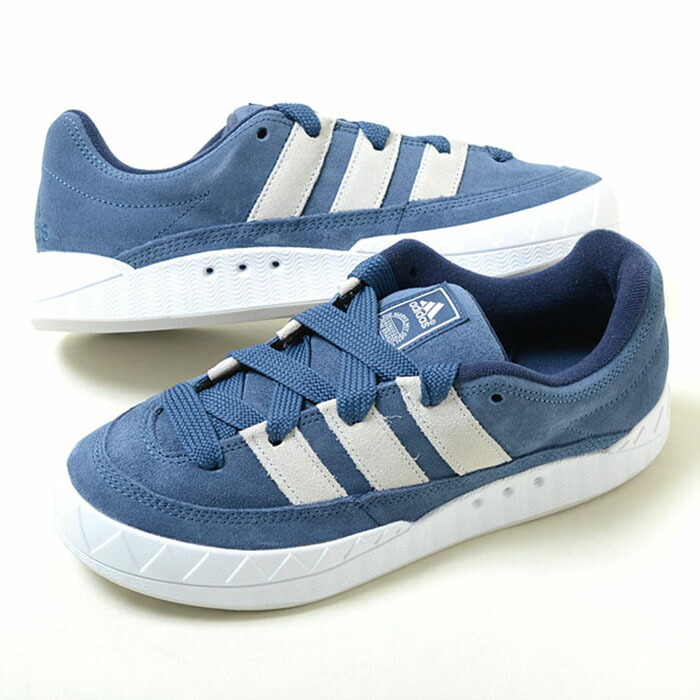 adidas ADIMATIC メンズ スニーカー 青色 白いこと スエードクロス if8794 メンズ靴-スニーカー-靴