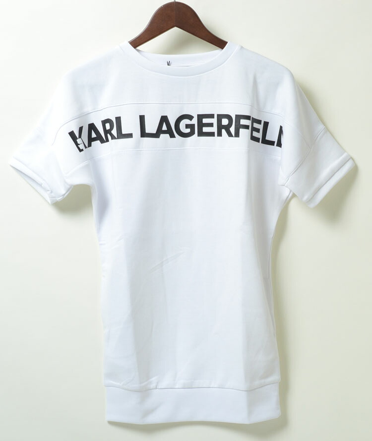 【114-126】Karl Lagerfeld Kids カールラガーフェルド キッズ ワンピース ホワイト 白 KIDS キッズ 子供 女の子 z12206 高級子供服ブランド ハイブランド ハイクオリティ｜honey（ハニー） 17,360円