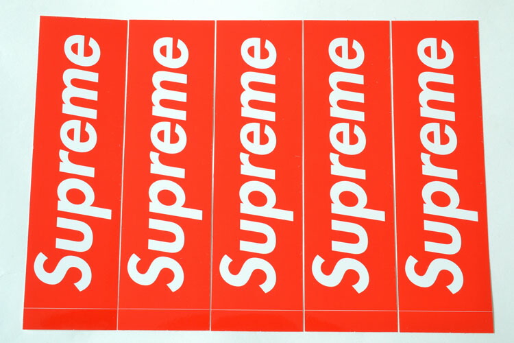 楽天市場】Supreme sticker box logo シュプリーム ステッカー 