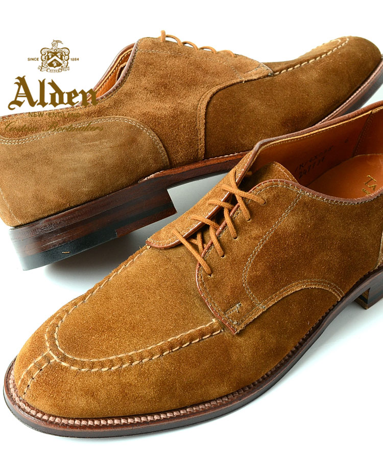 【送料無料】ALDEN オールデン★#24773F SNUFF SUEDE NST BLUCHER ★レースアップ　スナッフ　スウェード |  honey（ハニー）