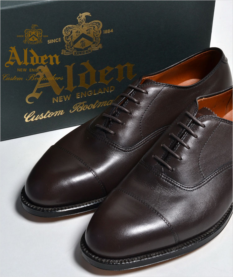 楽天市場】【送料無料】ALDEN #905 オールデン ストレートチップ（CAP