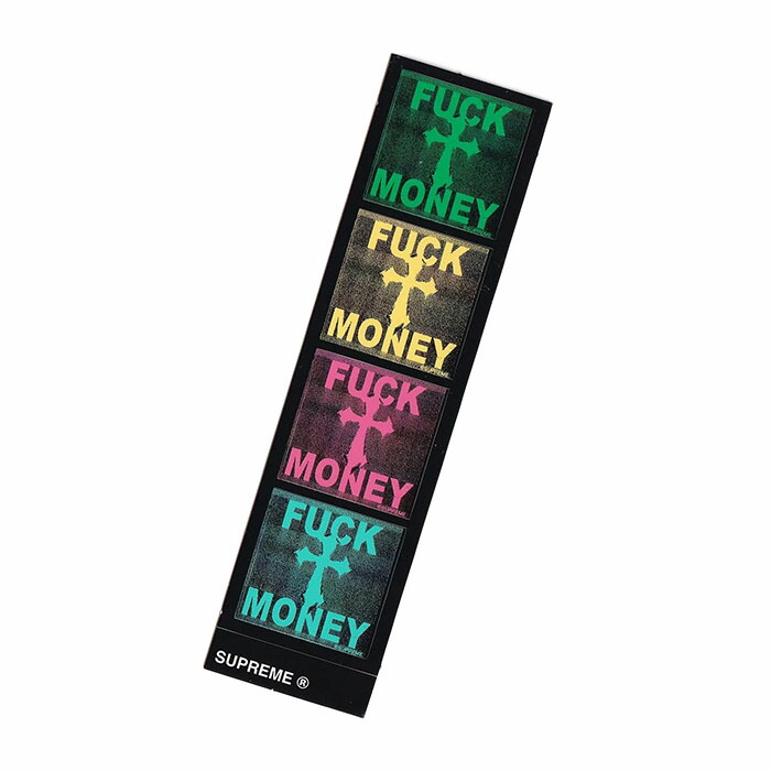 楽天市場】Supreme Fuck Money Mini Sticker シュプリーム ファック