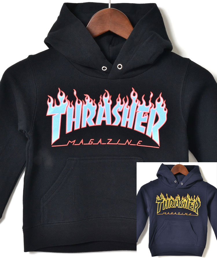 thrasher hoodie kids