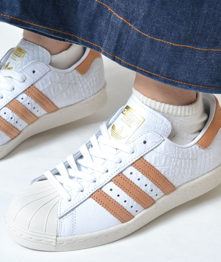 adidas superstar 80s beige