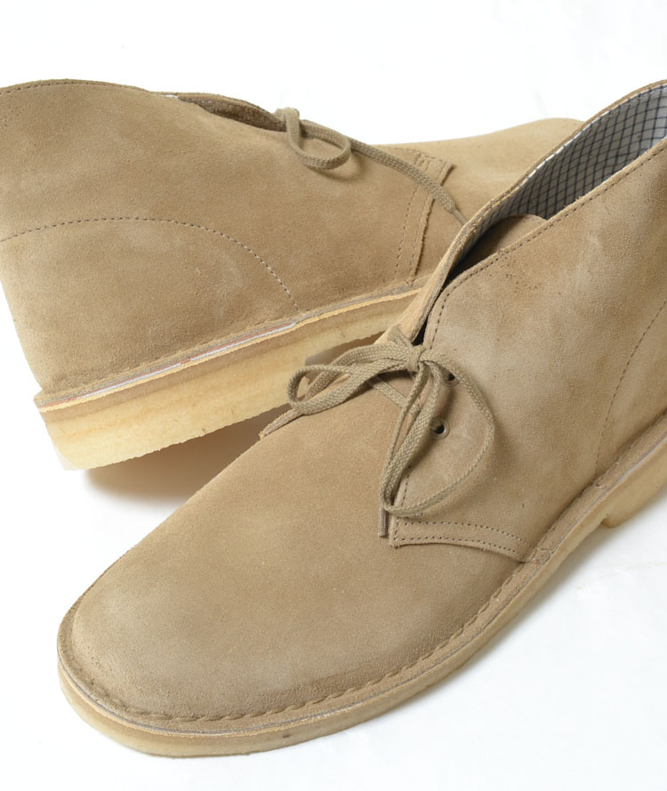 楽天市場】CLARKS ORIGINALS DESERT BOOT クラークス オリジナルス デザートーブーツ スエード ベージュ メンズ シューズ  26144231 : honey（ハニー）