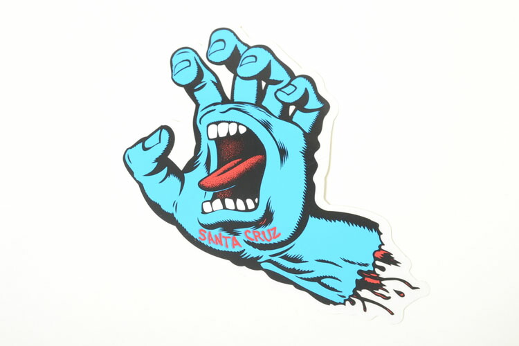 楽天市場 Santa Cruz サンタクルーズ 2in X 3in Neon Screaming Hand Stickerステッカー スクリーミングハンド デカール シール スケートボード スケボー Sk8 Skateboard American Street Style