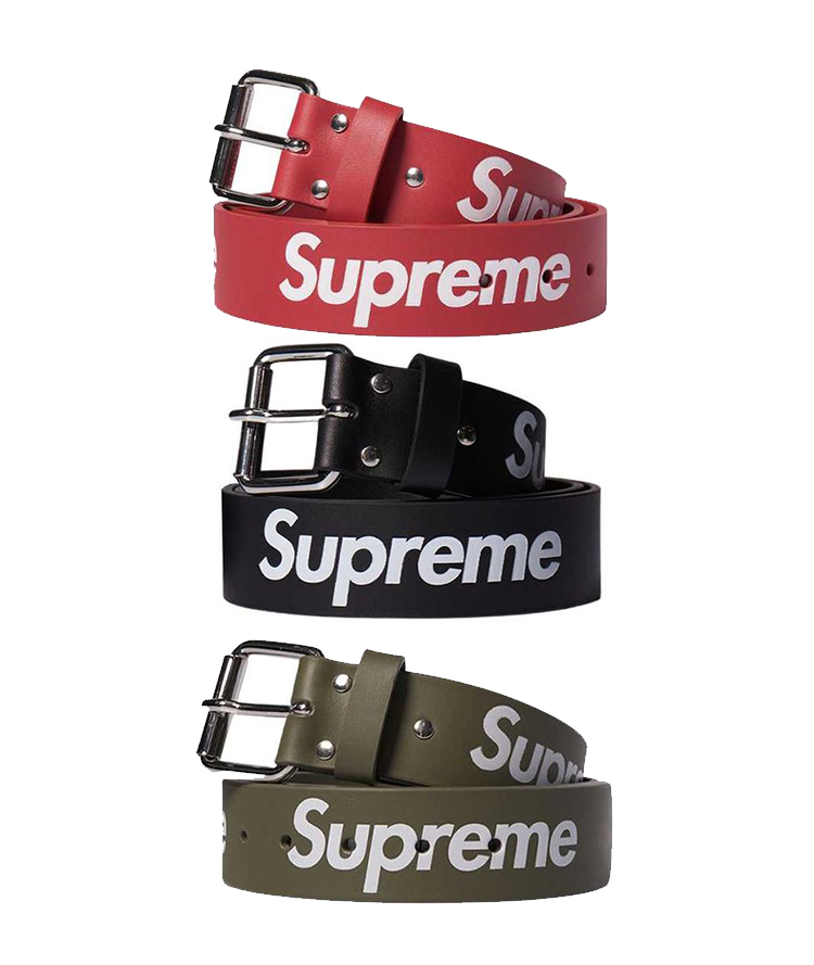 楽天市場】【並行輸入品】Supreme Repeat Leather Belt シュプリーム