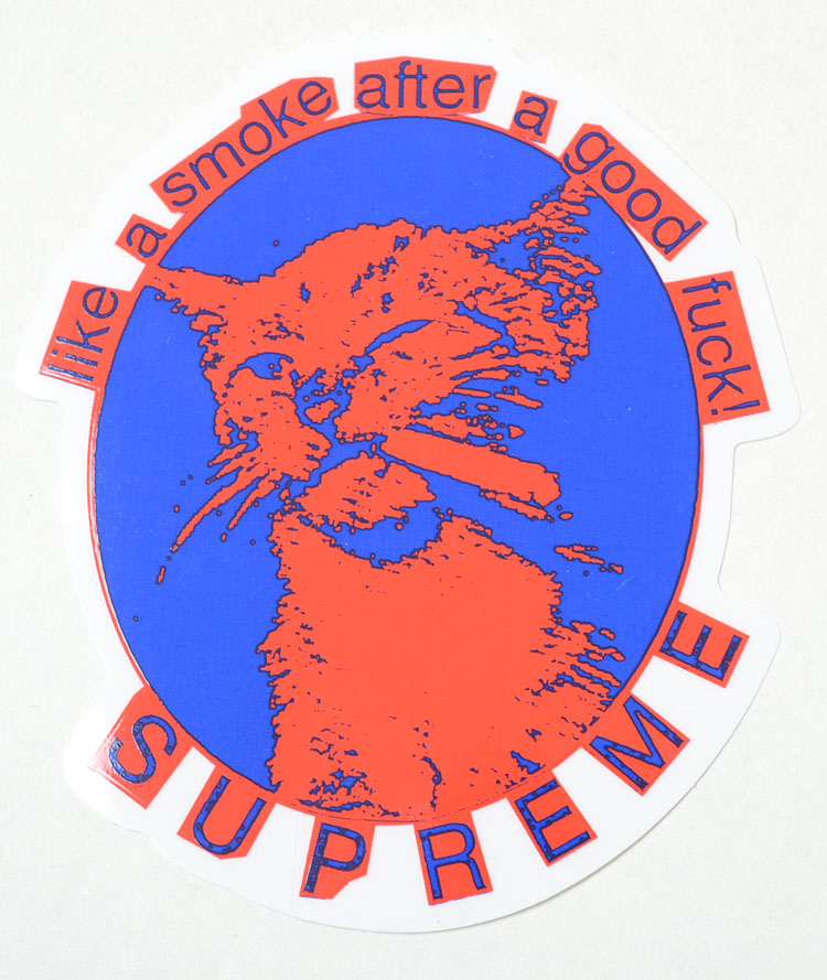 楽天市場】Supreme Burberry Box Logo Sticker シュプリーム