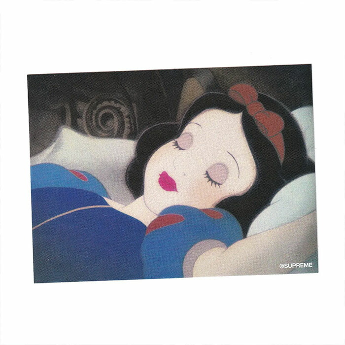 Supreme Snow White Sticker シュプリーム スノー ホワイト ステッカー画像
