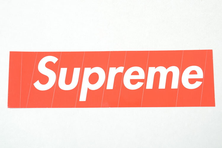 19枚 supreme × Burberry BOXLOGOステッカー SUPREME SS22 BURBERRY BOX LOGO STICKER SET OF 2 BEIGE PINK