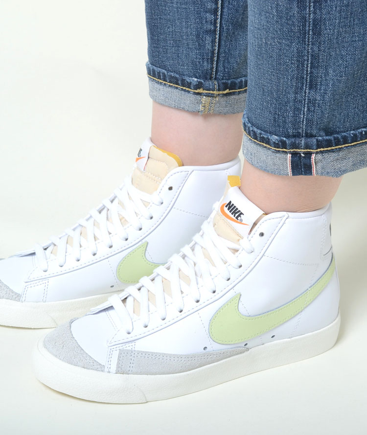 NIKE ナイキ WMNS BLAZER MID '77 ブレーザー ミッド 楽天市場】NIKE WMNS BLAZER MID 77 summit white/sunset pulse