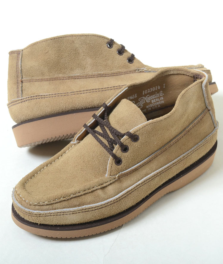 楽天市場】【訳あり】RUSSELL MOCCASIN メンズ シューズ ベージュ s200 