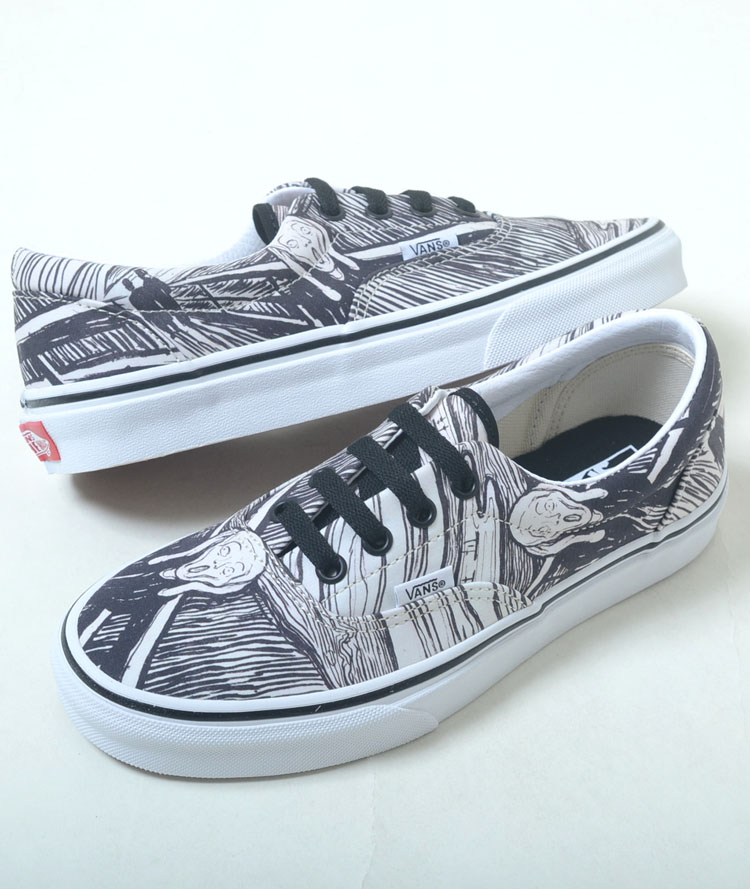 VANS ERA バンズ ヴァンズエラ ブラック プリント 柄 メンズ スニーカー vn0a4bv41ubm