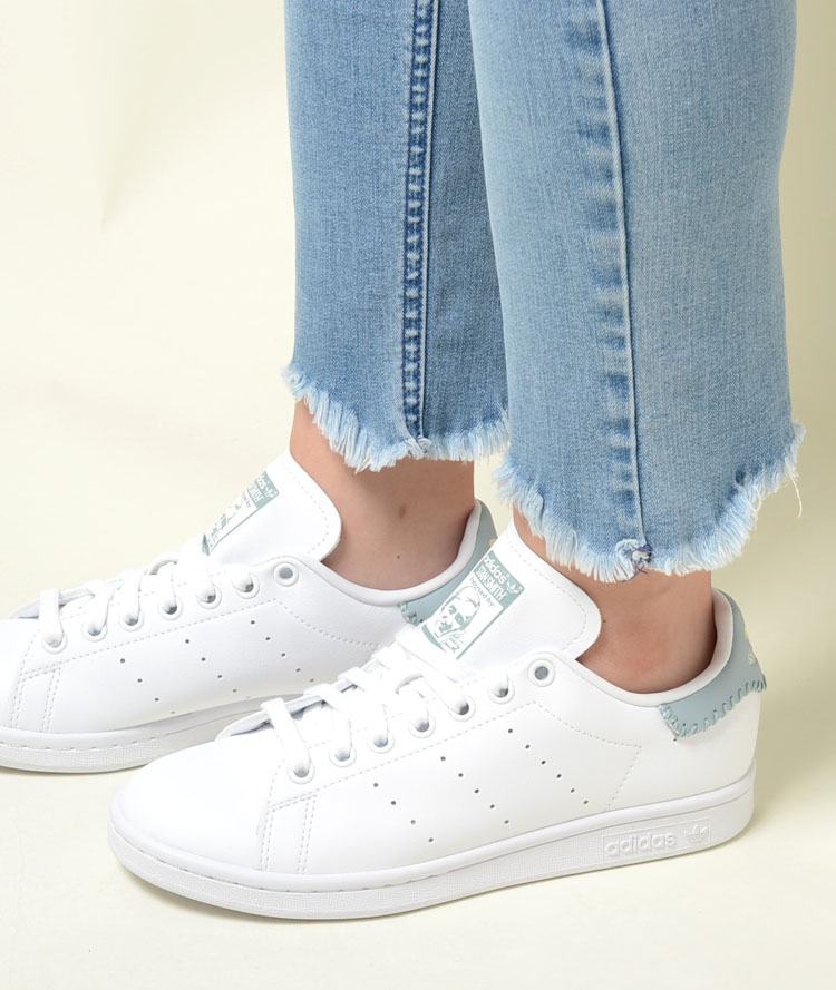 お得 adidas STAN SMITH W アディダス スタンスミス ホワイト×グレー