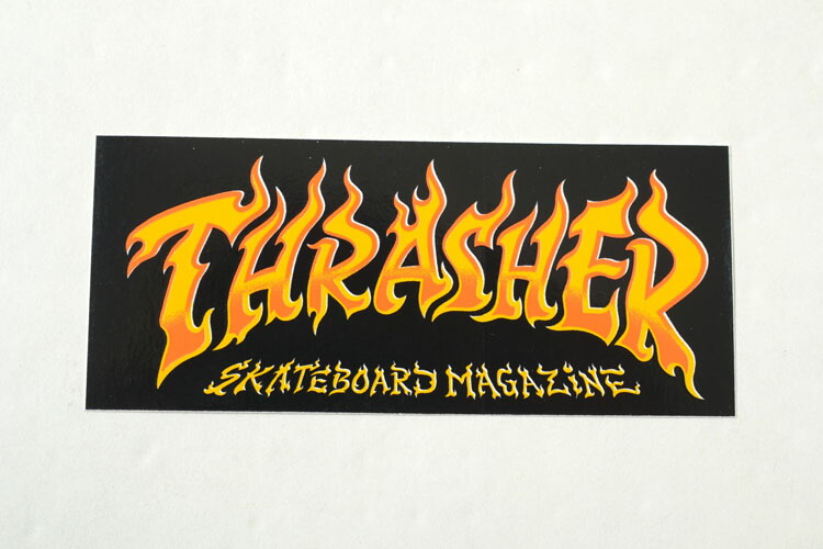 市場 Thrasher スラッシャー Sticker ステッカー 市場 Thrasher スラッシャー Sticker ステッカー
