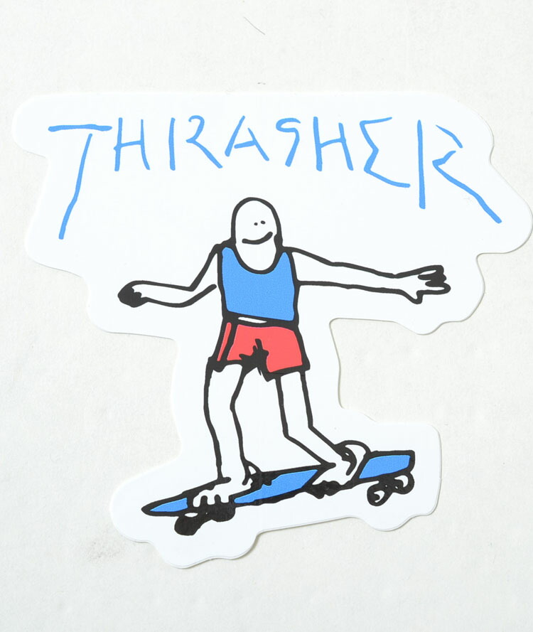 市場 THRASHER STICKER ステッカー スラッシャー