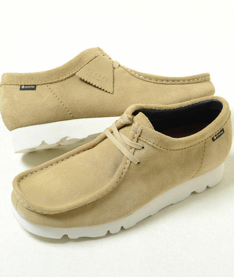楽天市場】Clarks クラークス モカシン 26177731 WallabeeGTX