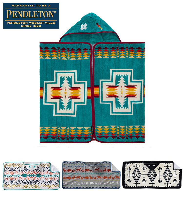 Pendleton ペンドルトン プッディングテッド フーデット もの言う花 西洋手ぬぐい 704538