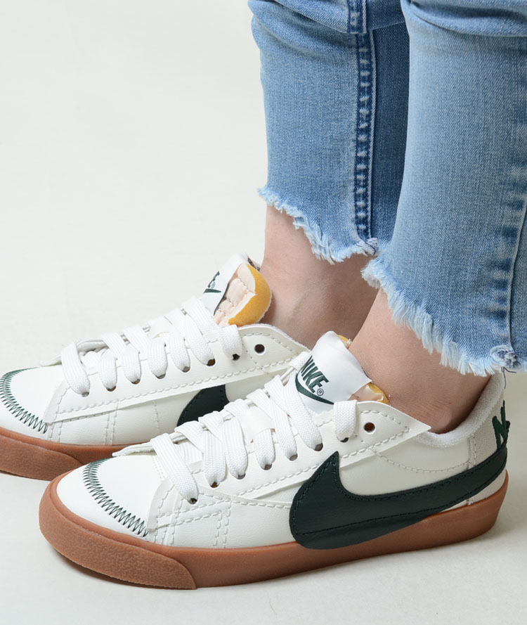 楽天市場】NIKE BLAZER LOW '77 JUMBO ホワイト ブラック レディース