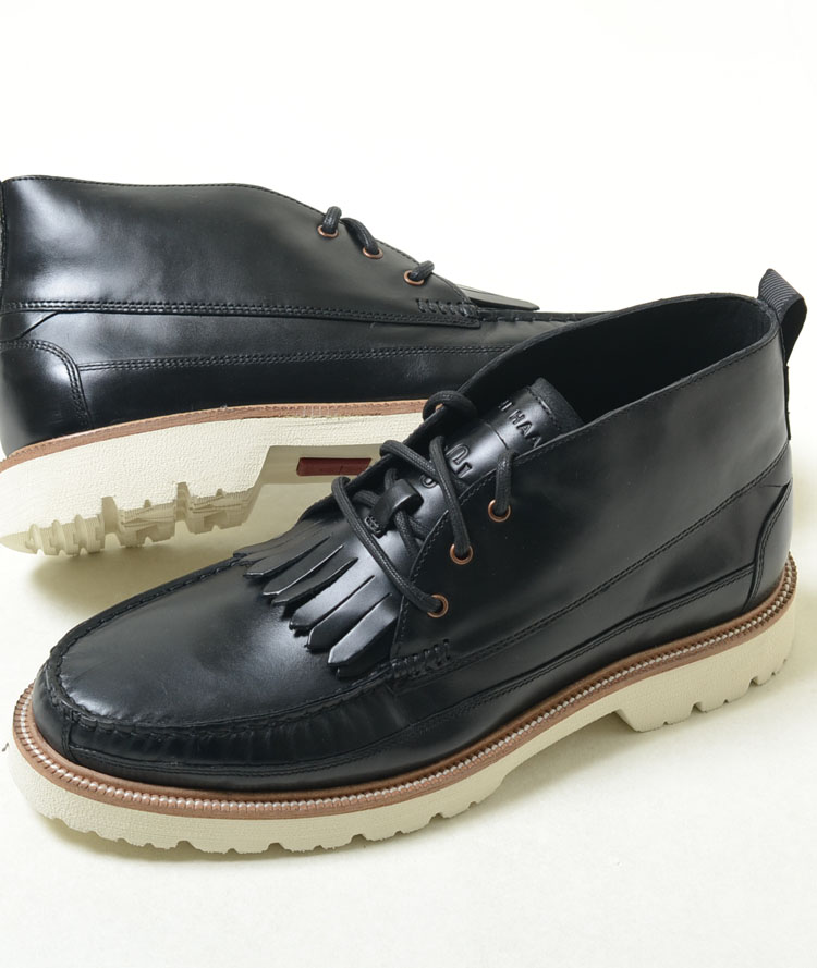 COLE HAAN AMERICAN CLASS KLT CHK コールハーン アメリカン クラシック キルティ チャッカ ブラック 黒 メンズ ビジネス シューズ c36313