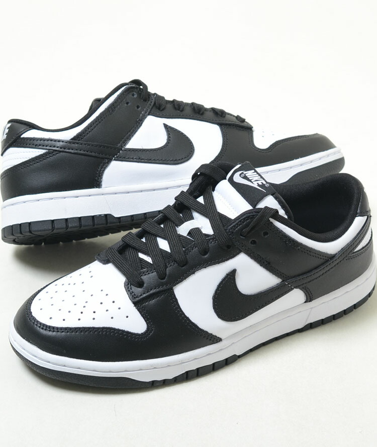 NIKE DUNK LOW RETRO ナイキ ダンク ファースト レトロ 黒いこと×白いこと 黒×白 メンズ スニーカー dd1391-100
