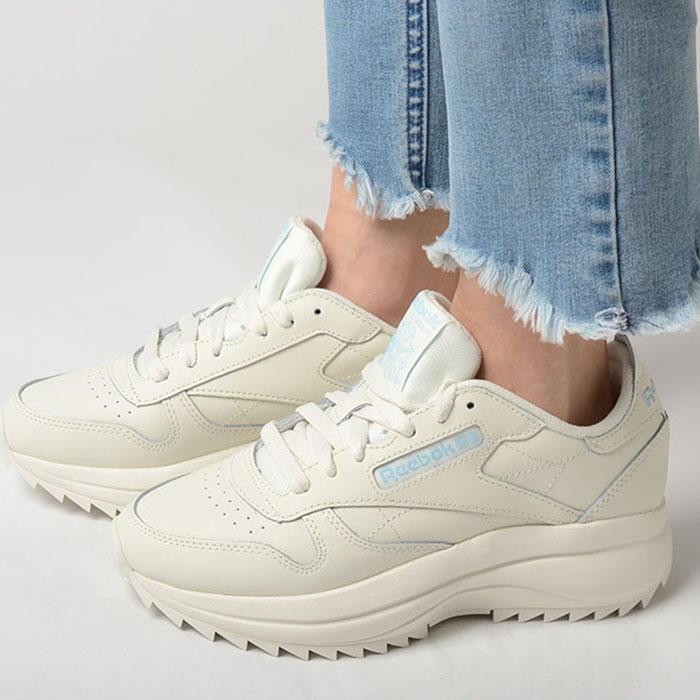 Reebok CLASSIC LEATHER SP EXTRA リーボック クラシック レザー エクストラ レディース スニーカー ベージュ 100009248