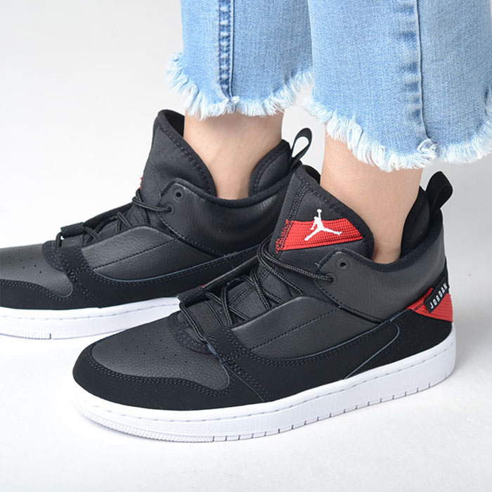 NIKE JORDAN FADEAWAY (GS) ナイキ ジョーダン フェイドアウェイ レディース スニーカー ブラック ao1331-016|honey(ハニー)