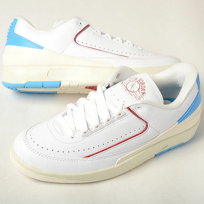 NIKE WMNS AIR JORDAN 2 RETRO LOW ナイキ ウィメンズ エアジョーダン レトロ 置き目 メンズ スニーカー 白いこと dx4401-164 スニーカー-メンズ靴