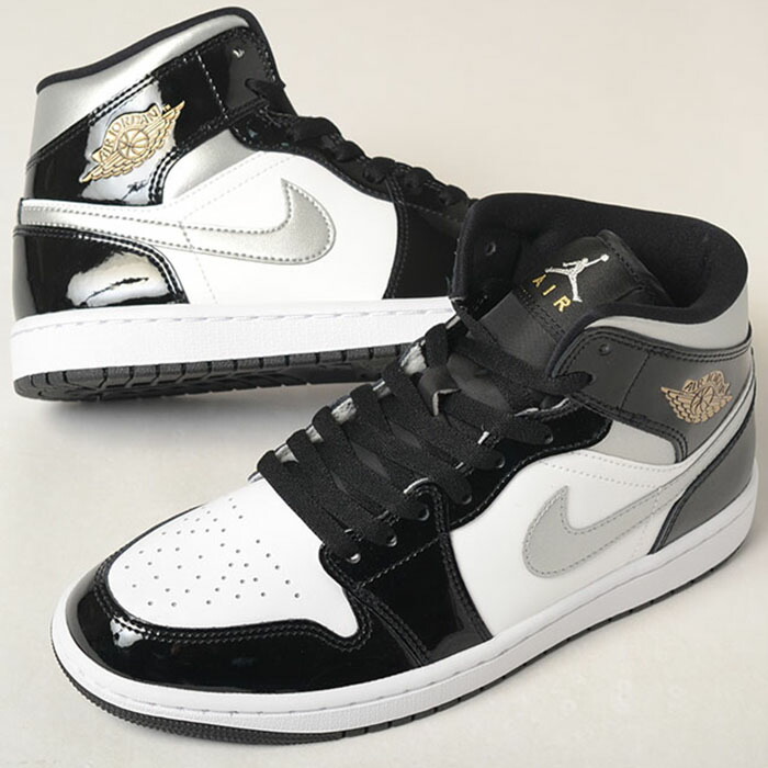 NIKE AIR JORDAN 1 MID SE ナイキ エア ジョーダン ミッド メンズ スニーカー ホワイトブラック hv0789-010