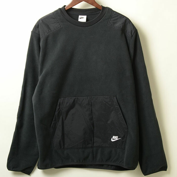 NIKE NSW SPE+ フリース クルー メンズ 秋冬 ブラック dd4855-010
