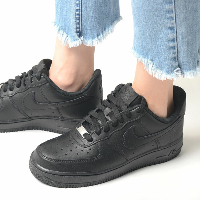 楽天市場】NIKE WMNS AIR FORCE 1 '07 BLACK/BLACK 315115-038 ナイキ