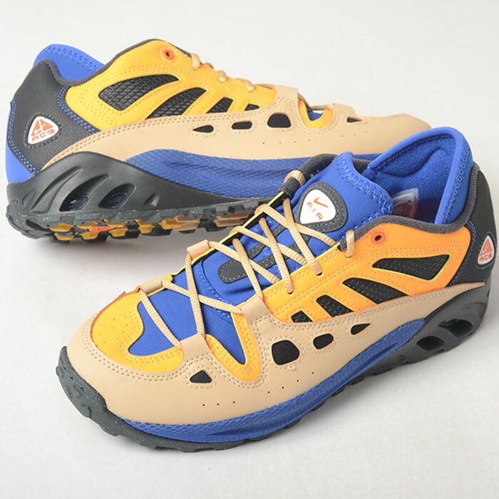 NIKE ACG AIR EXPLORAID ナイキ エーシージーエア エクスプロレイド メンズ スニーカー ベージュオレンジ色 fj1920-400
