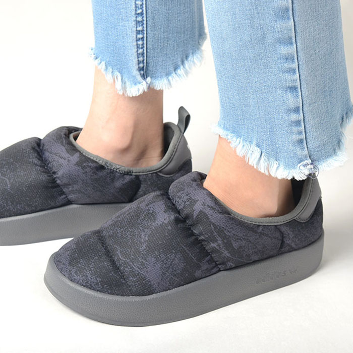 adidas PUFFY LETTE アディダス パフィレッタ レディース スニーカー 秋冬 ブラック｜honey（ハニー）