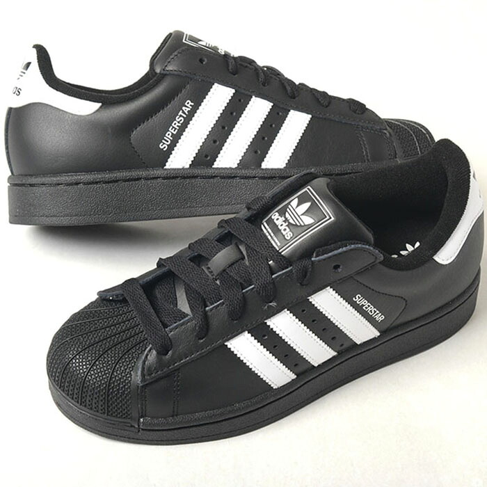 adidas SUPERSTAR II アディダス スーパースター メンズ スニーカー ブラックホワイト ji0079m