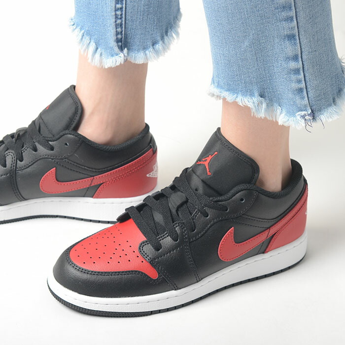 楽天市場】NIKE AIR JORDAN 1 LOW (GS) black/yellow ochre