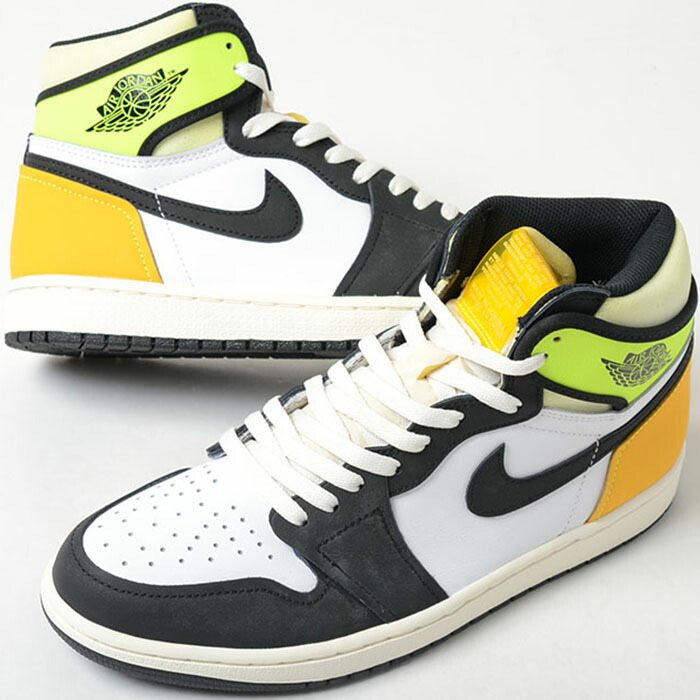 【訳あり】NIKE AIR JORDAN 1 RETRO HIGH OG ナイキ エア ジョーダン レトロ ハイ オージー ホワイト メンズ スニーカー 555088-118w