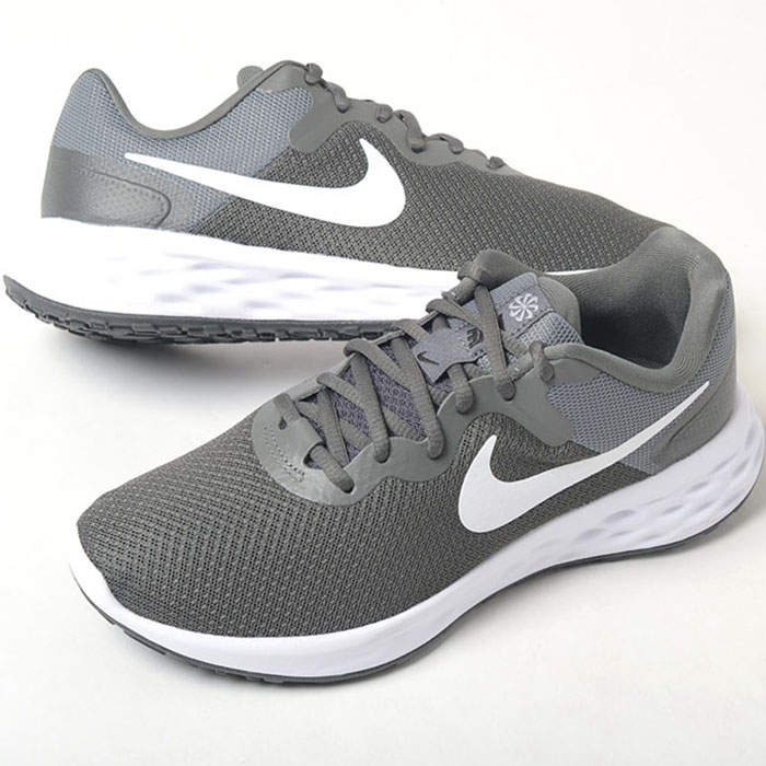 NIKE REVOLUTION 6 NN ナイキ 大変革 メンズ スニーカー スモークグレー dc3728-004