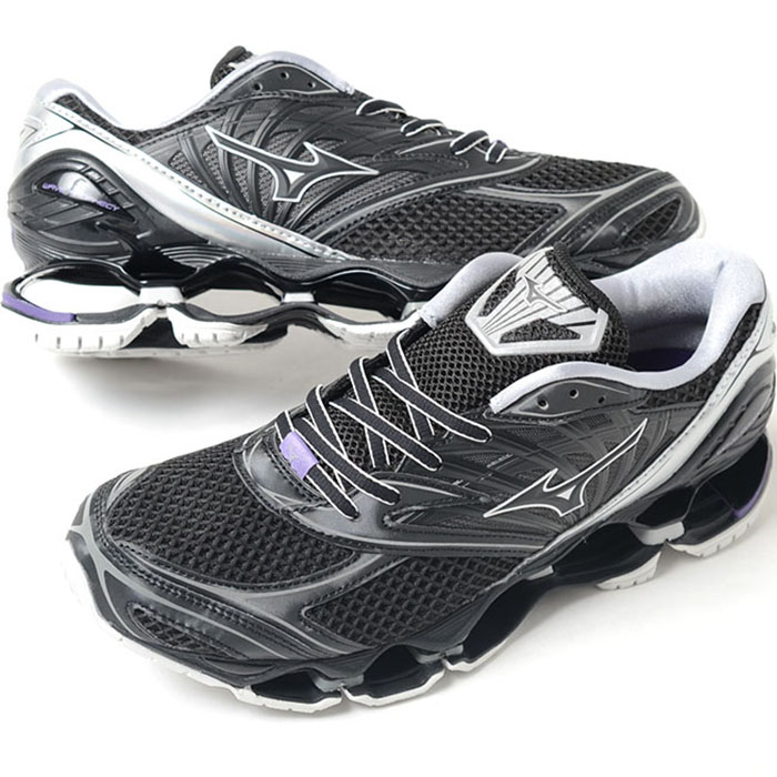 MIZUNO WAVE PROPHECY LS ミズノ ウェーブ プロフェシー メンズ スニーカー ブラック tdiga250701｜honey（ハニー）