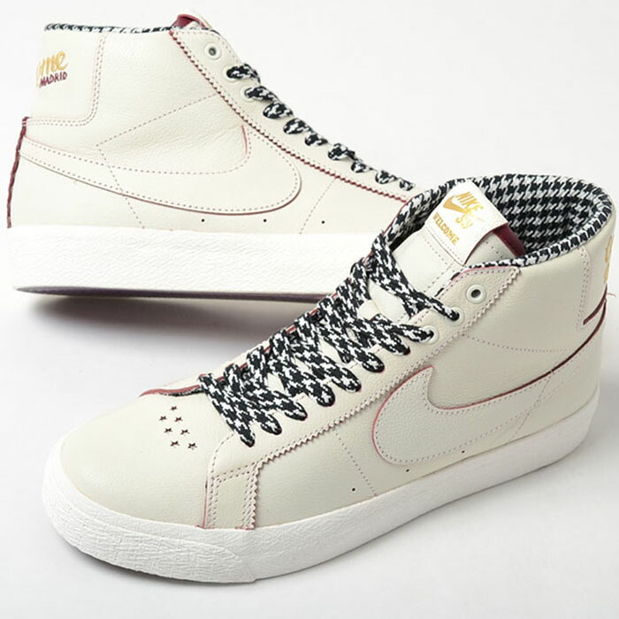 NIKE ZOOM BLAZER MID QS ナイキ ズーム ブレザー ミッド メンズ スニーカー オフホワイト fq0795-100