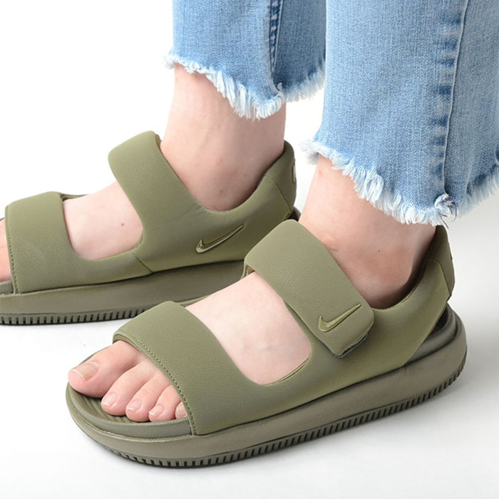 NIKE W CALM SANDAL ベージュ 23 カーキ カーム サンダル NIKE CALM SLIDE 