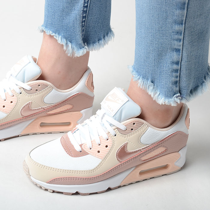 WMNS NIKE AIR MAX 90 NN PRM  ウィメンズ ナイキ エアマックス プレミアム レディース スニーカー ホワイトベージュ hq1783-100