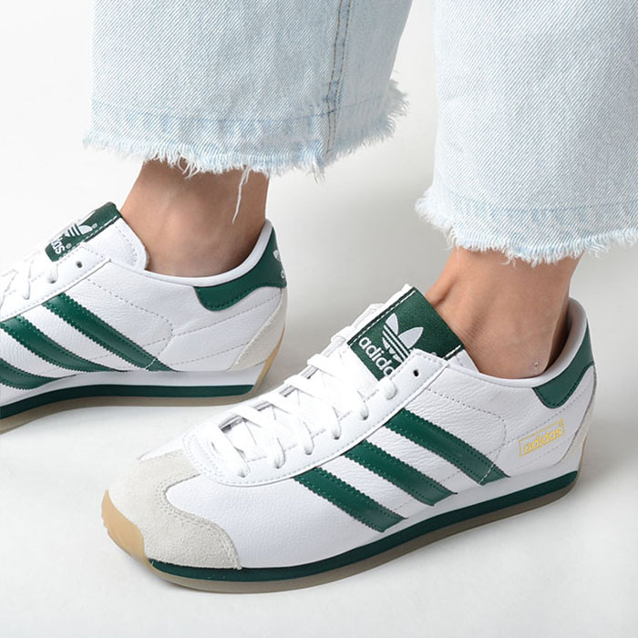 adidas COUNTRY JAPAN アディダス カントリー レディース スニーカー ホワイトグリーン ie4042